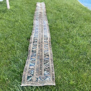 2x21 Extra Langer Läufer, Handgemachter Teppich, Orientteppich, Küchenteppich, Waschbar, Nomaden Teppich, Anatolischer Teppich, Wollteppich