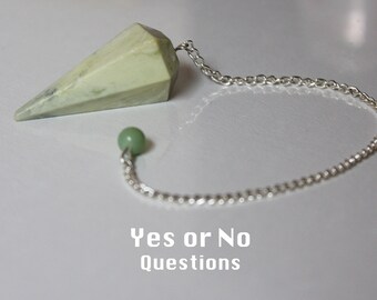 SAME DAY Yes or No Pendulum Reading: 1-10 Questions, Accurate and Honest