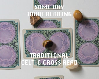 SAME DAY Tarot Reading: Detailed Celtic Cross 10 Card Spread In Depth