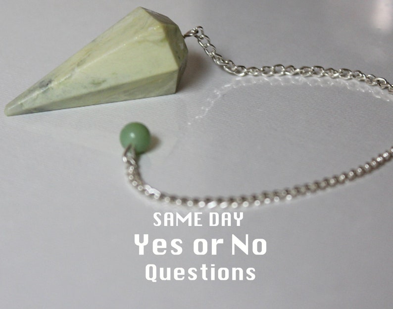 SAME DAY Yes or No Pendulum Reading: 1-10 Questions, Accurate and Honest image 1