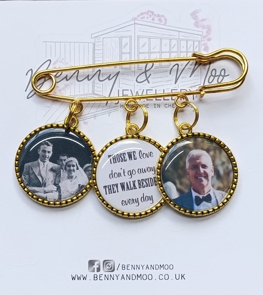 Personalized Photo Lapel Pin: Memorial Wedding Kilt Pin With Charms - Etsy  Israel, image size:1080x1213