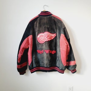 Vintage Starter Detroit Red Wings 1/2 Zip Pullover Jacket Youth Small –  Neighbourhood Goods