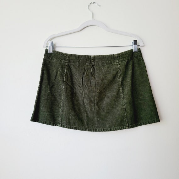 Women's Fold Over Mini Pencil Skirt - Y2K Stretch Micro Skirt For Casual Streetwear & Lounge