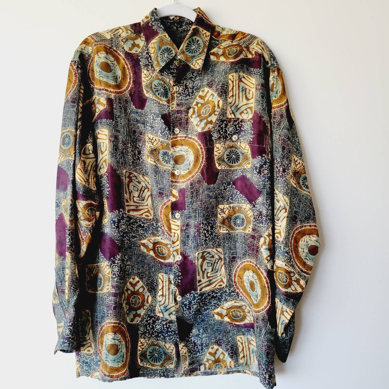 【KOSUKE 】 Bahama SILK shirts 90s Tommy Bahama 100% Silk Dress Shirts for Men for sale | eBay