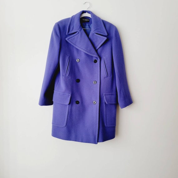 Periwinkle Double Breasted Peacoat. Vintage Benar… - image 10