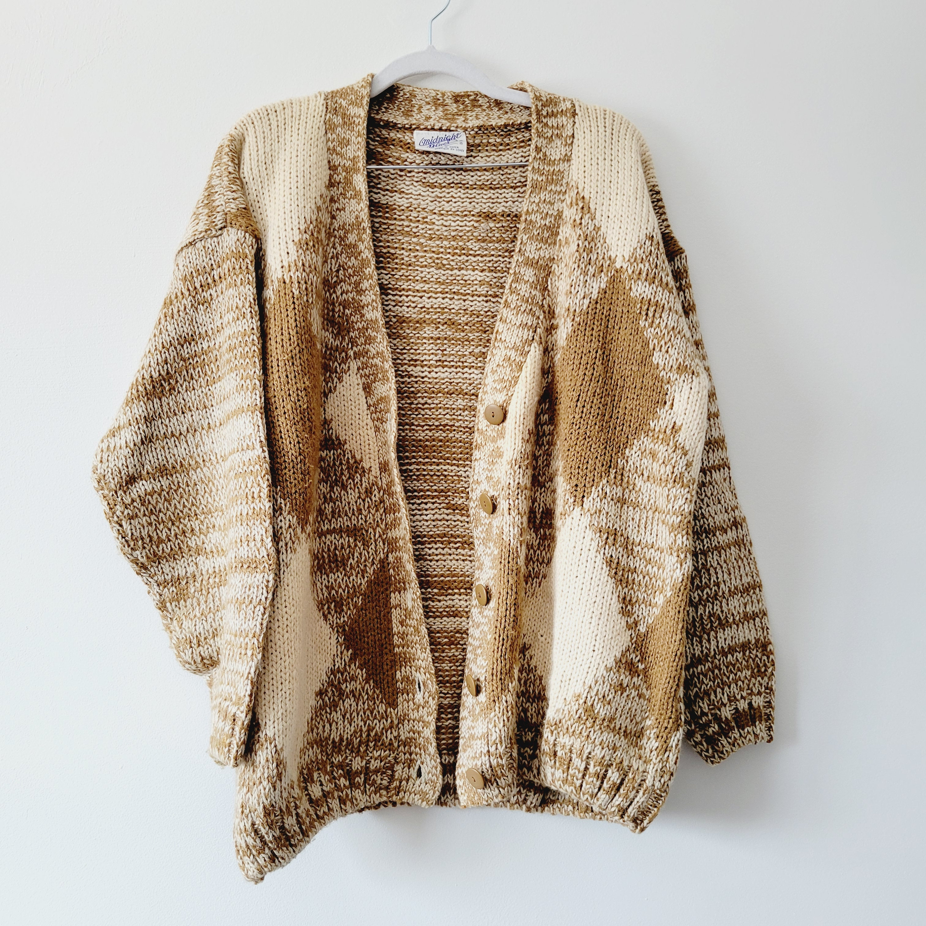 トップス mame Watermark Pattern Knitted Cardigan レディース】Watermark Pattern Knitted Cardigan | Mame