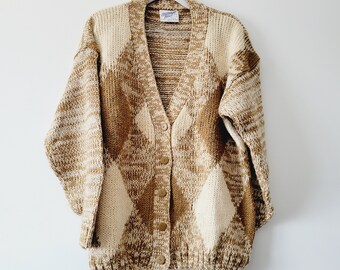 【DISCERNMENT】Tonz Color Matching Knit Cardigan Color block open work cardigan for Children | Bobo Choses