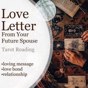 Carta de amor de tu futuro cónyuge / Lectura de tarot / Mensajes de amor / Lectura de amor / Mensajes de amor / Alma gemela / Mensaje canalizado - Mismo día