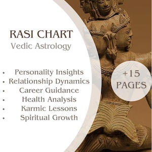 Leitura de Astrologia Védica do Mapa Rasi - Análise do Mapa Natal D1 | Astrologia Kármica | Astrologia Hindu | Mapa Natal | Signos do Zodíaco | Mesmo Dia