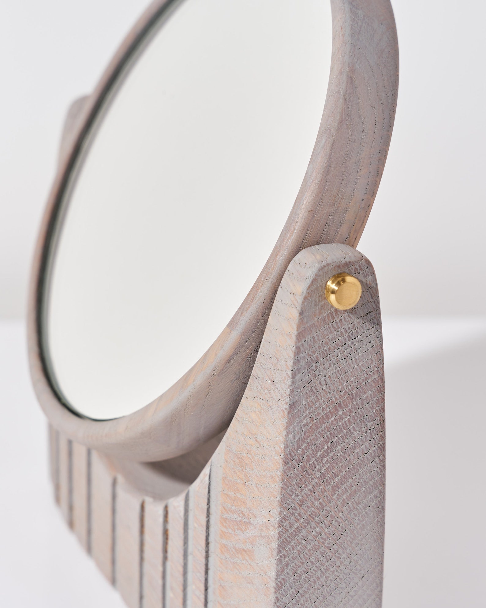 Wooden desktop mirror for best makeup compact mirror for Etsy