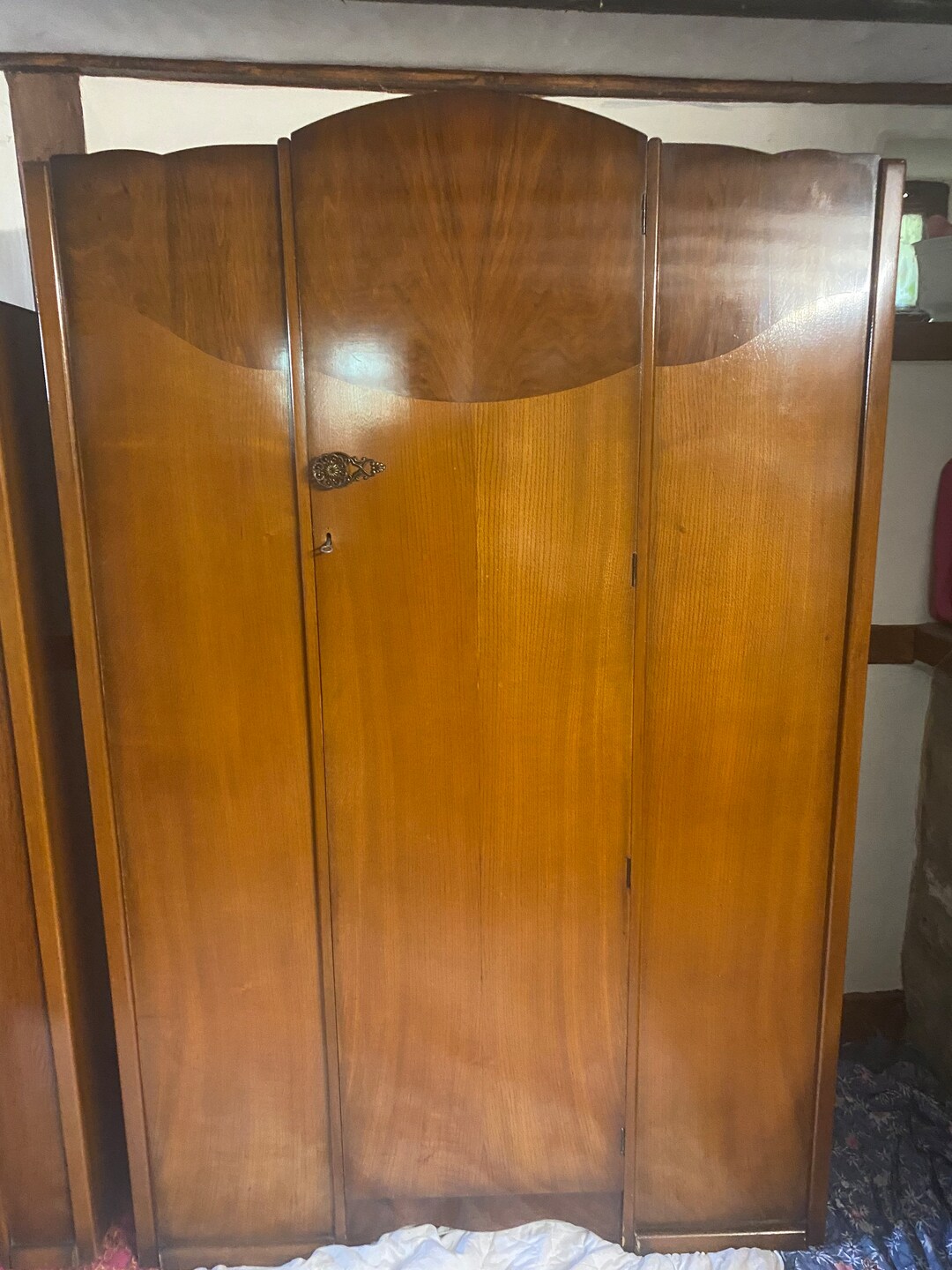 Nairn &arthur Vintage Walnut Veneer Bedroom Furniture Etsy UK