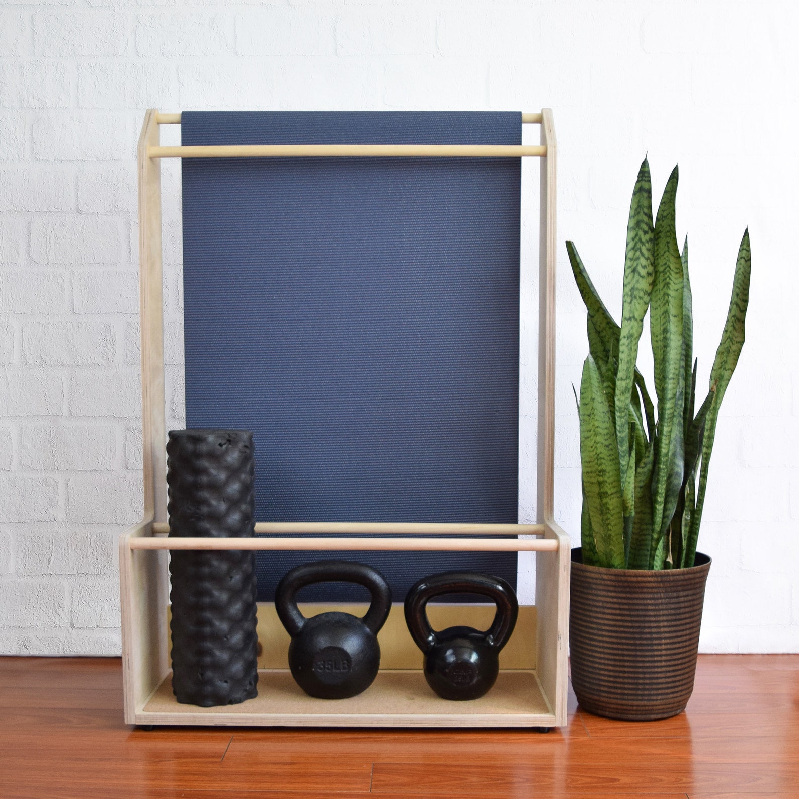 Yoga mat hanger / Yoga Mat Storage / Dumbell Storage / Foam Etsy