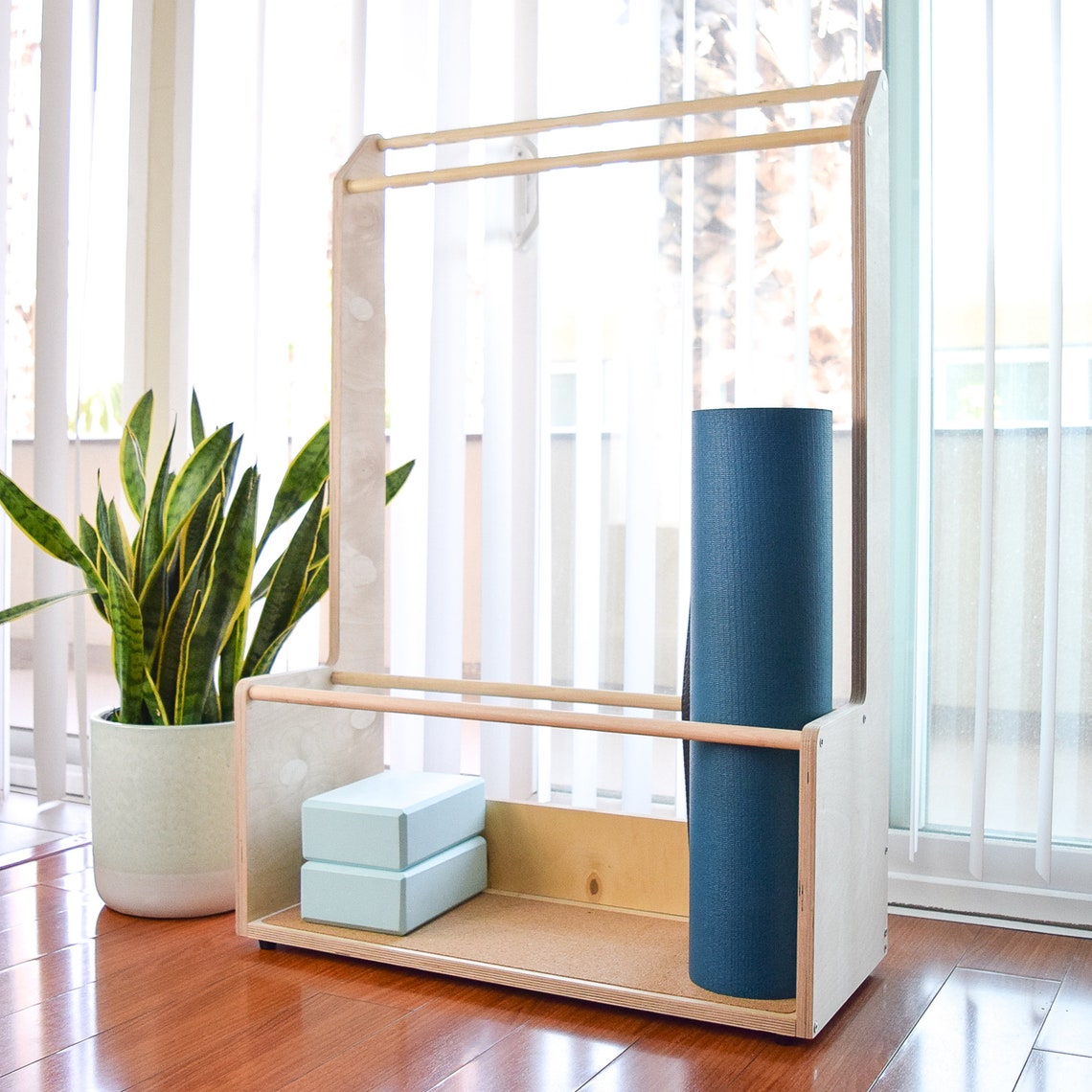 Yoga mat hanger / Yoga Mat Storage / Dumbell Storage / Foam Etsy