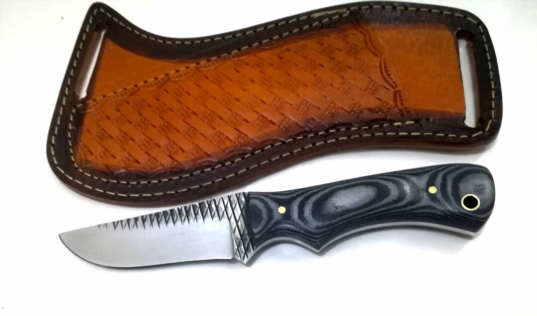 Custom Hand Made Full Tang Farrier Rasp Steel Cowboy Knife... Etsy