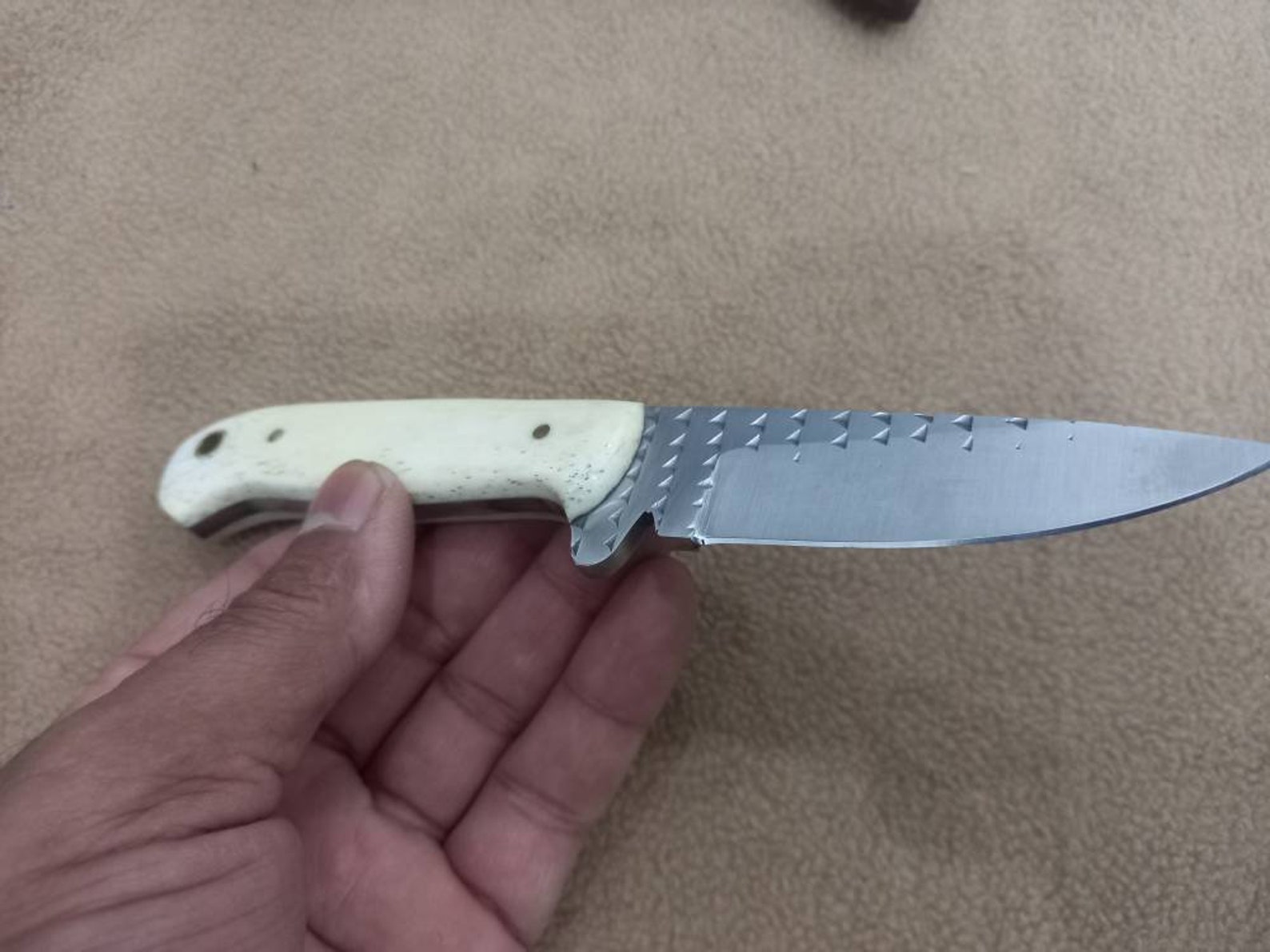 Custom Hand Made Full Tang Hoof Rasp Steel Cowboy Knife,easter Gift ...