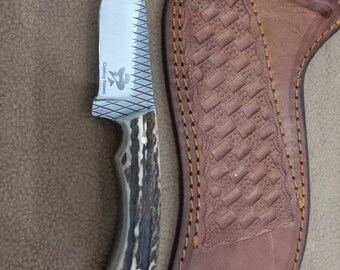 Custom Hand Made Full Tang Hoof Rasp Steel Cowboy Knife.. - Etsy
