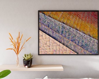 Abstract Art Puzzle, Jigsaw Puzzle, 500 Piece Puzzle, Colorful Puzzle, Adult Jigsaw Puzzles, Puzzle Piece Art, Wooden Puzzle, 3d Puzzle