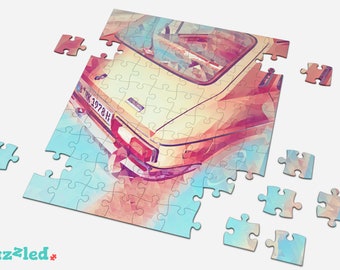 Car Jigsaw Puzzle, Jigsaw Puzzle, Puzzle for Adults, Classic Car, Car Wall Art, Home Decor, Puzzle Box, Puzzle Game, Family Game