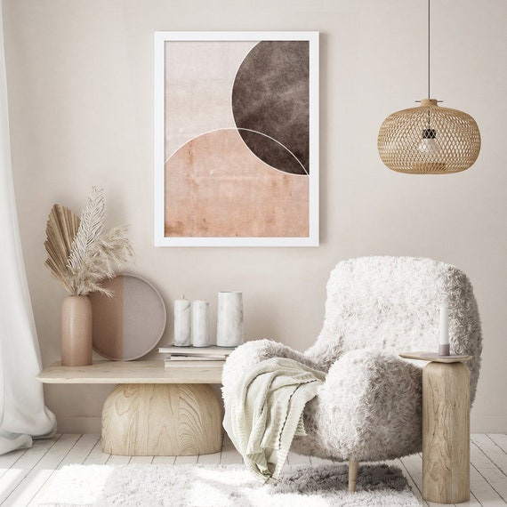 Poster frame 68 x 98 cm wood decor white – Wallister - Poster & More