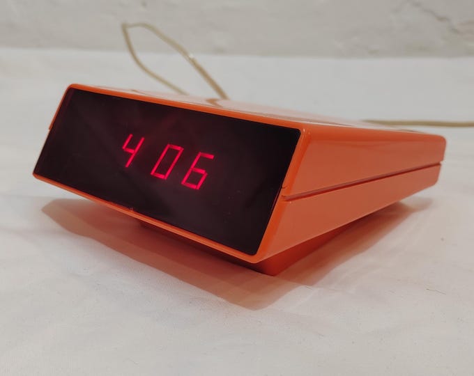Desing CLE - SA Vintage Digital Clock With Alarm Pop Art Clock - Etsy UK