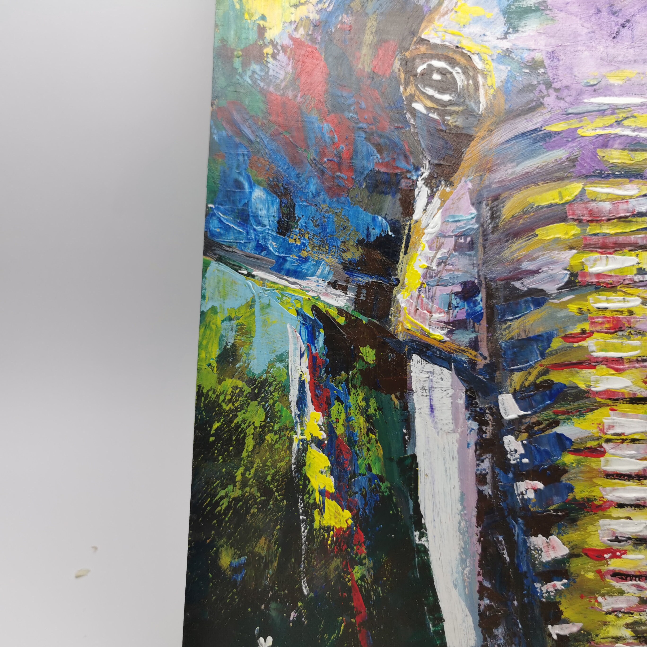 Oil painting Oil on hardboard painting Original artwork Etsy