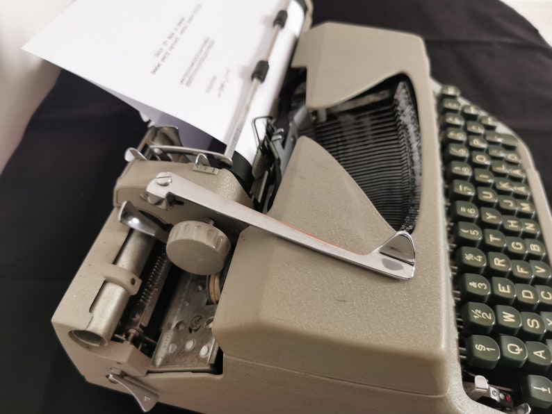 Facit Typewriter Model TP1 Made in 1958 QWERTY Original Condition With