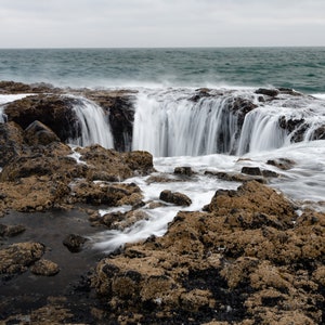 Thor&#39;s Well  Print | Sink Hole in the Pacific Ocean | Yachats Oregon | Drain Pipe of the Pacific