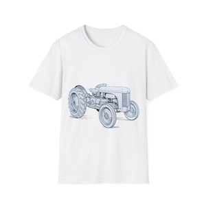 Ferguson Tractor Unisex Softstyle T-Shirt