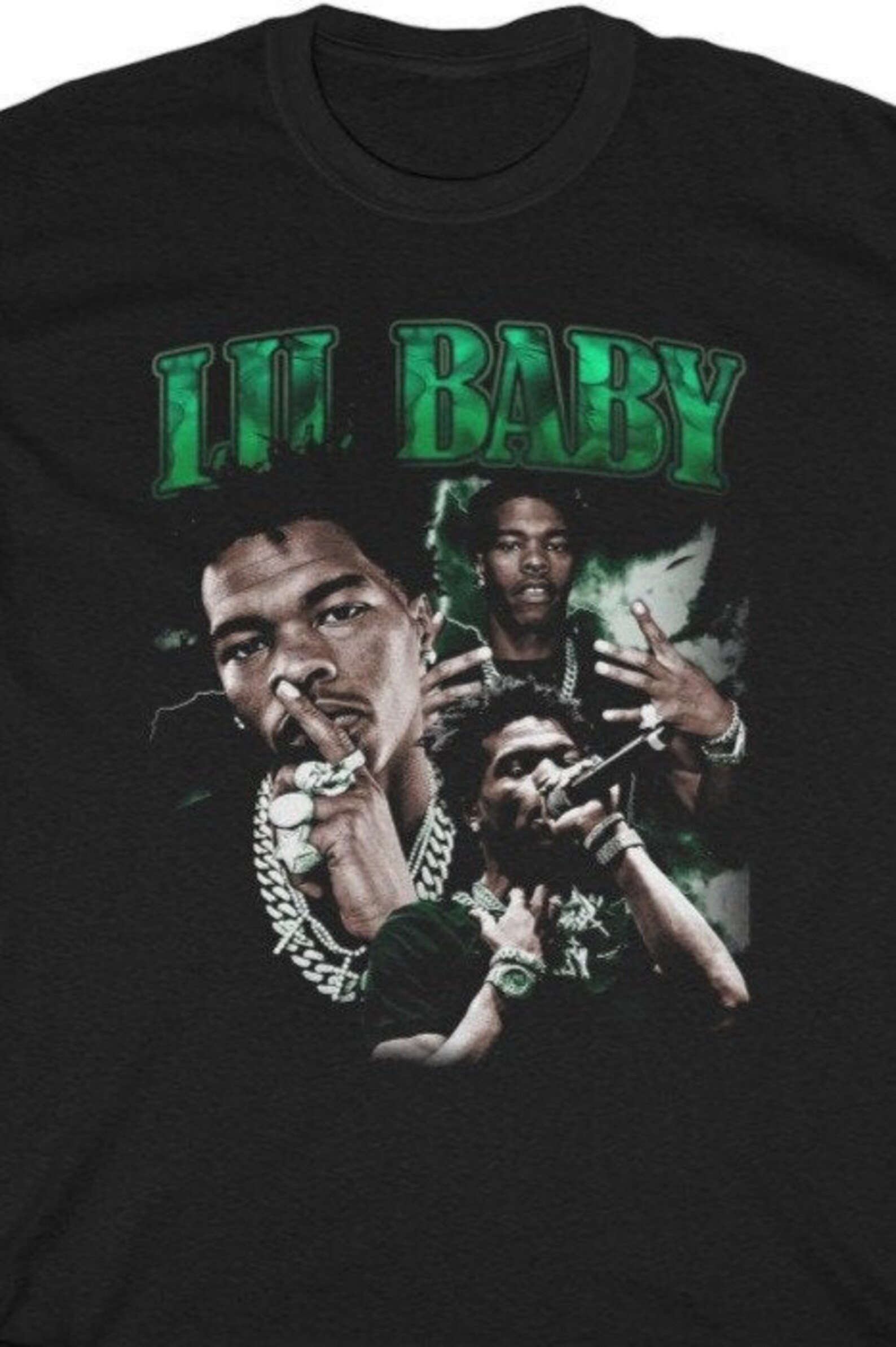 Lil baby rapper tshirt lil baby tshirt lil baby rap tshirt Etsy
