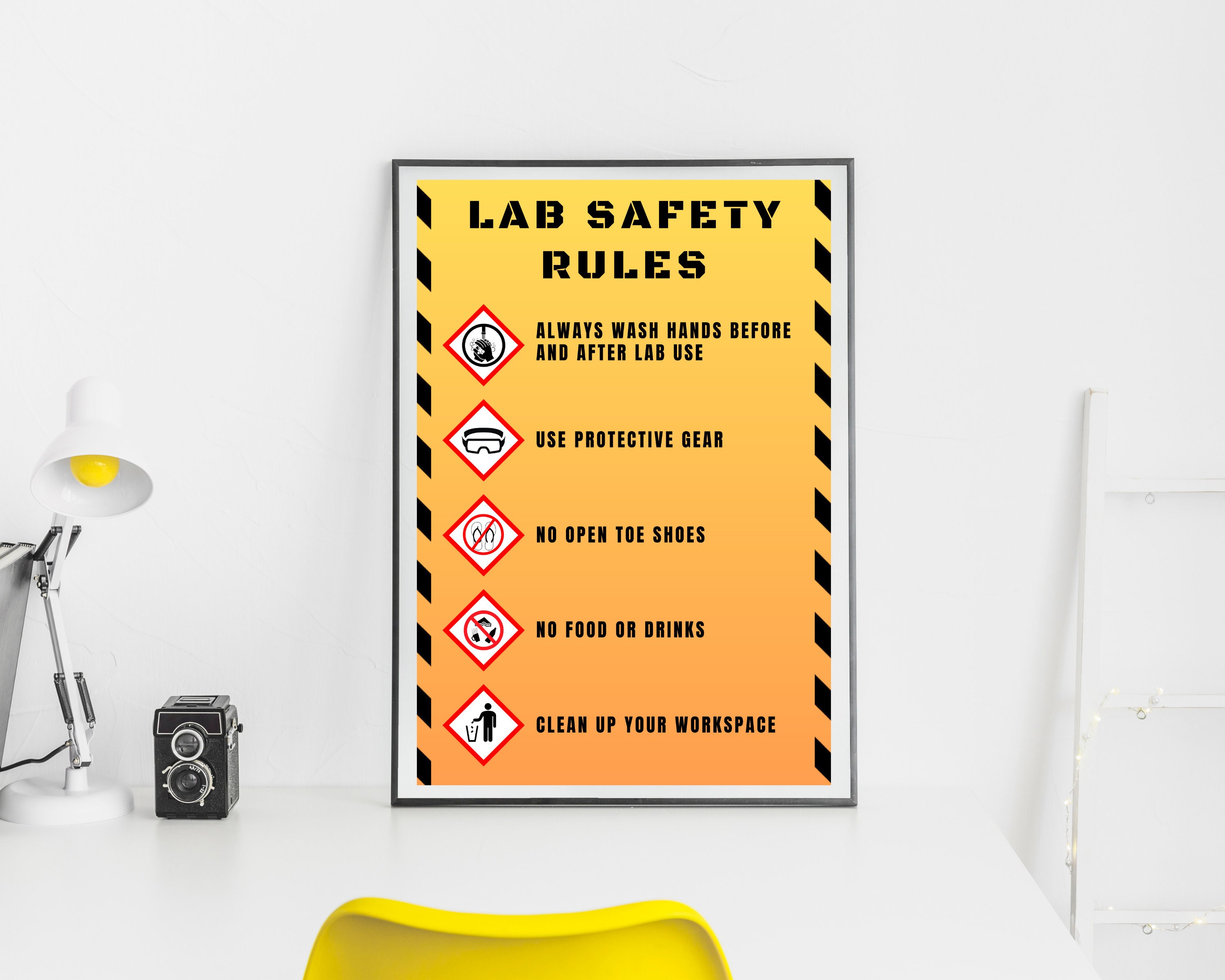 Lab Safety Rules Poster, Chemistry Classroom, Lab Safety, Chemistry