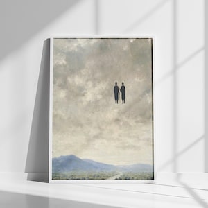 Rene Magritte &#39;The Art of Conversation&#39; Fine Art Poster