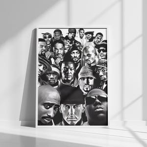 【フレーム付き】 HIPHOP ポスター ヒップホップ レジェンド HIPHOP ポスター ヒップホップ レジェンド 60cm×90cmの通販 by