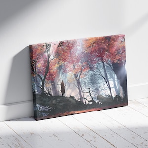 Sekiro Shadows Die Twice Poster: Gaming Room Canvas Art