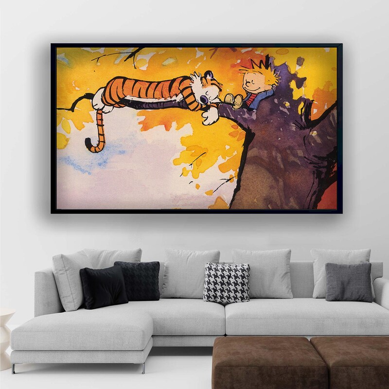 Calvin Hobbes Print - Etsy