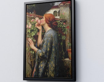 Soul of the Rose Poster Print: John William Waterhouse Pre-Raphaelite Art