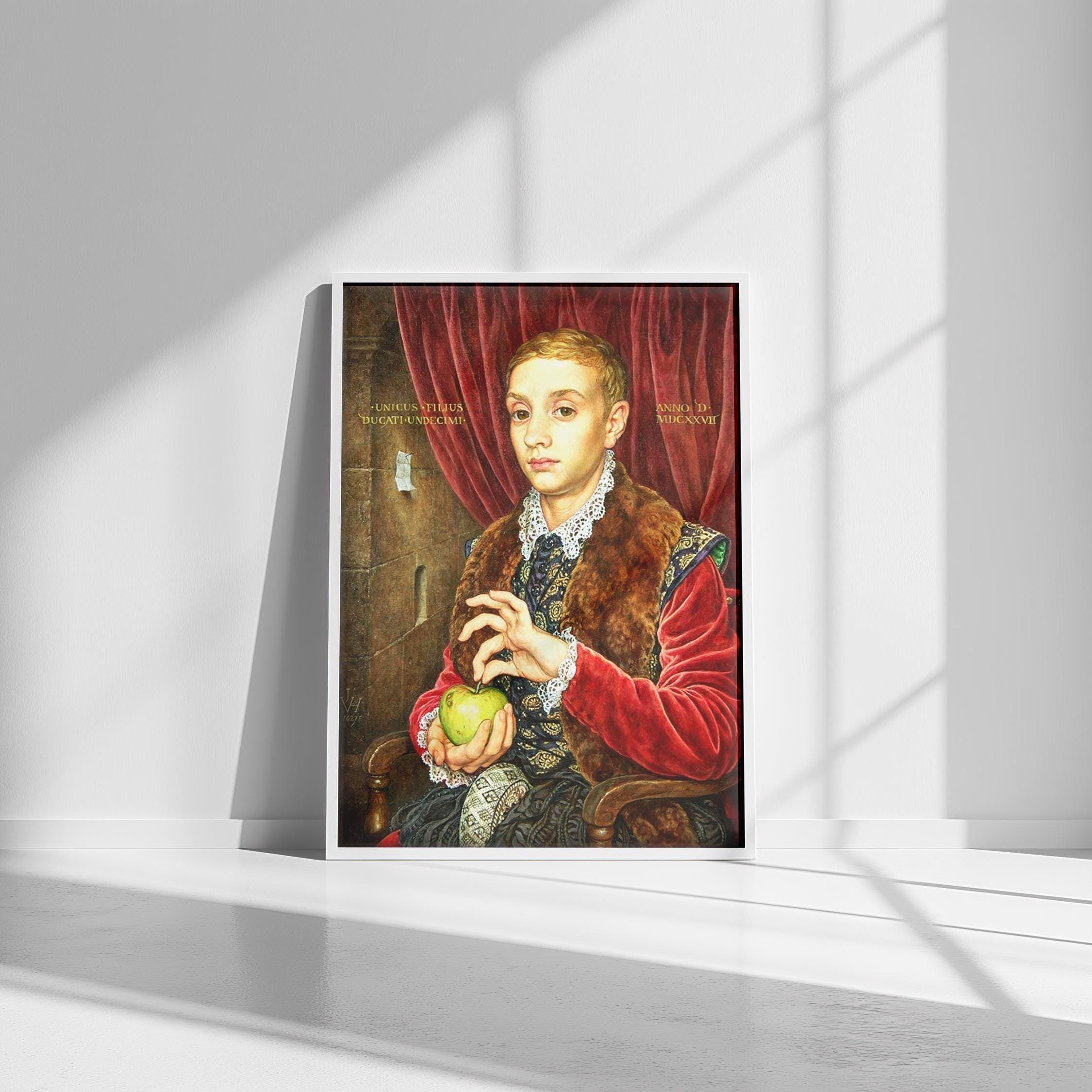 Boy With Apple Grand Budapest