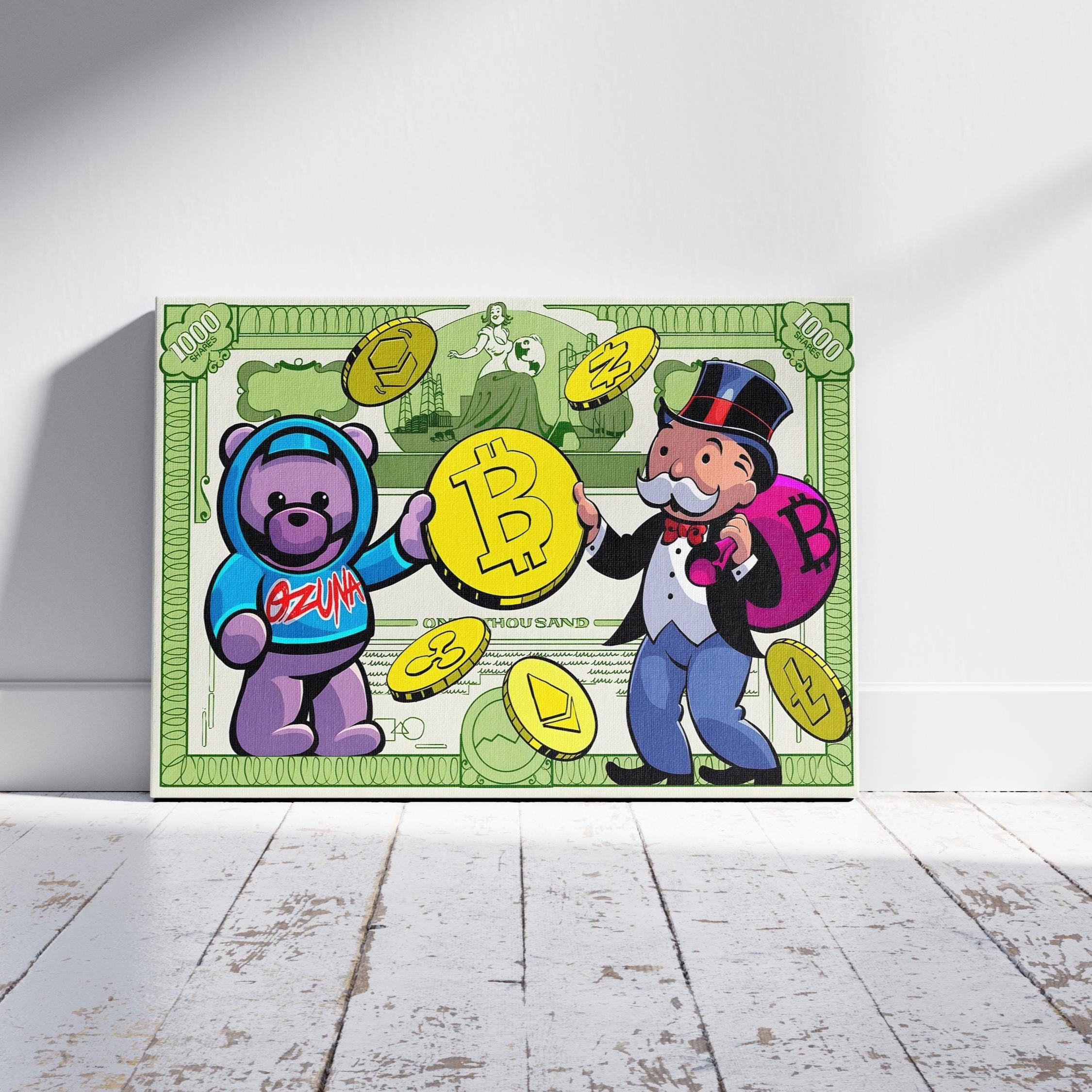 Bitcoin Monopoly Shirt Bitcoin Revolution T-Shirt | Crypto Goodies Bitcoin  T Shirt