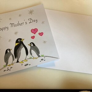 Personalisierte Muttertagskarte, Tier-Muttertagskarte, gestalten Sie Ihre eigene Karte, Geschenk für Mama