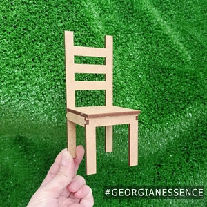 Chair for dolls 1/6 dollhouse furniture 12 in FR, Integrity, BJD, doll furniture (213)
