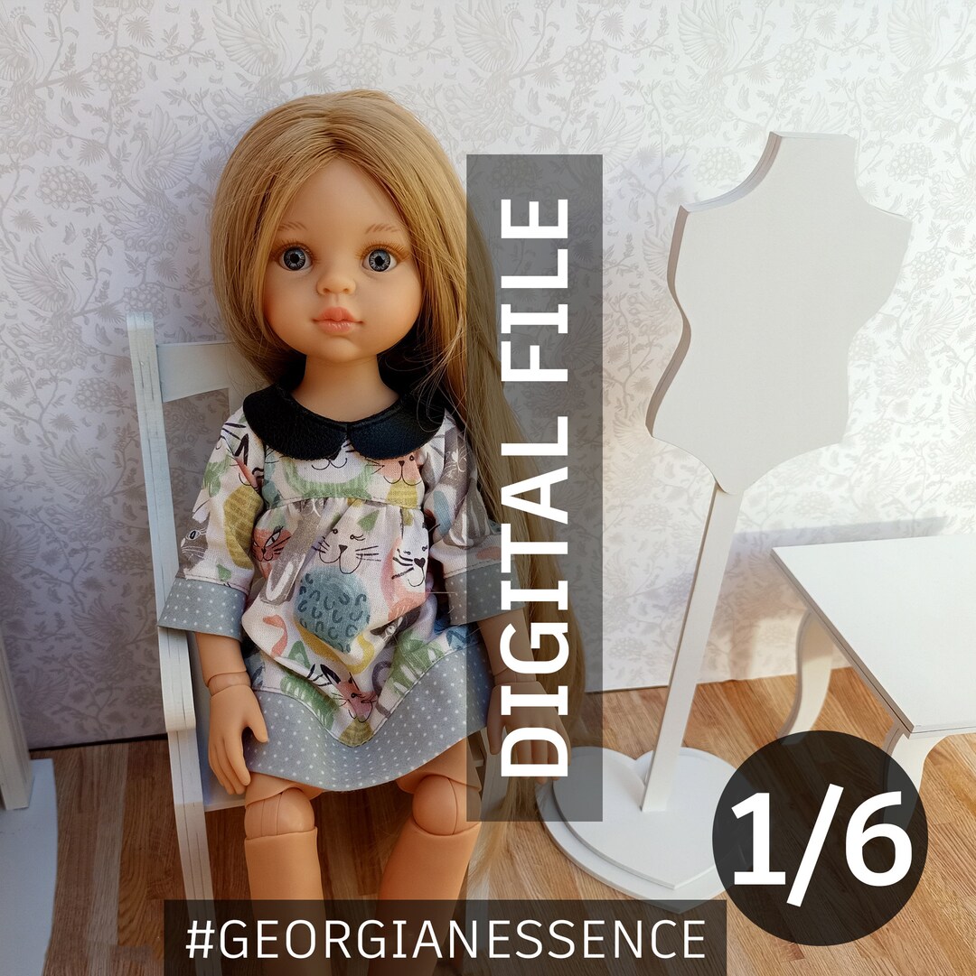 Laser Cut Files. Doll Dummy. Suitable for 1/6 Dolls. Etsy