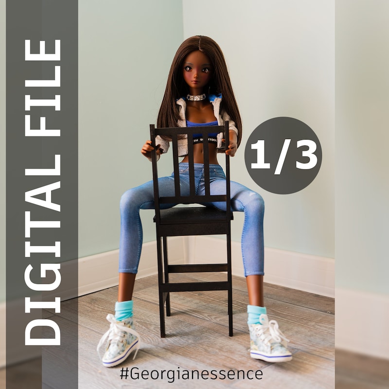 1/6 Bjd Doll Chair - Etsy