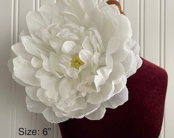 White silk flower brooch white flower shoulder flower pin brooches flower brooch wedding accessories women accessories bridal accessories