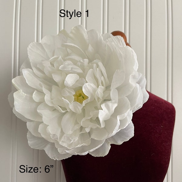 Broche fleur en soie blanche, fleur blanche, épaule, fleur, broches, broche fleur, accessoires de mariage, accessoires pour femmes, accessoires de mariée