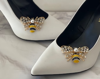 Bijenschoenclip bijenschoenen bijenschoenen voor vrouwen bijenschoen charm schoenen accessoires schoenen sieraden strass schoenclips schoenaccessoires voor vrouwen