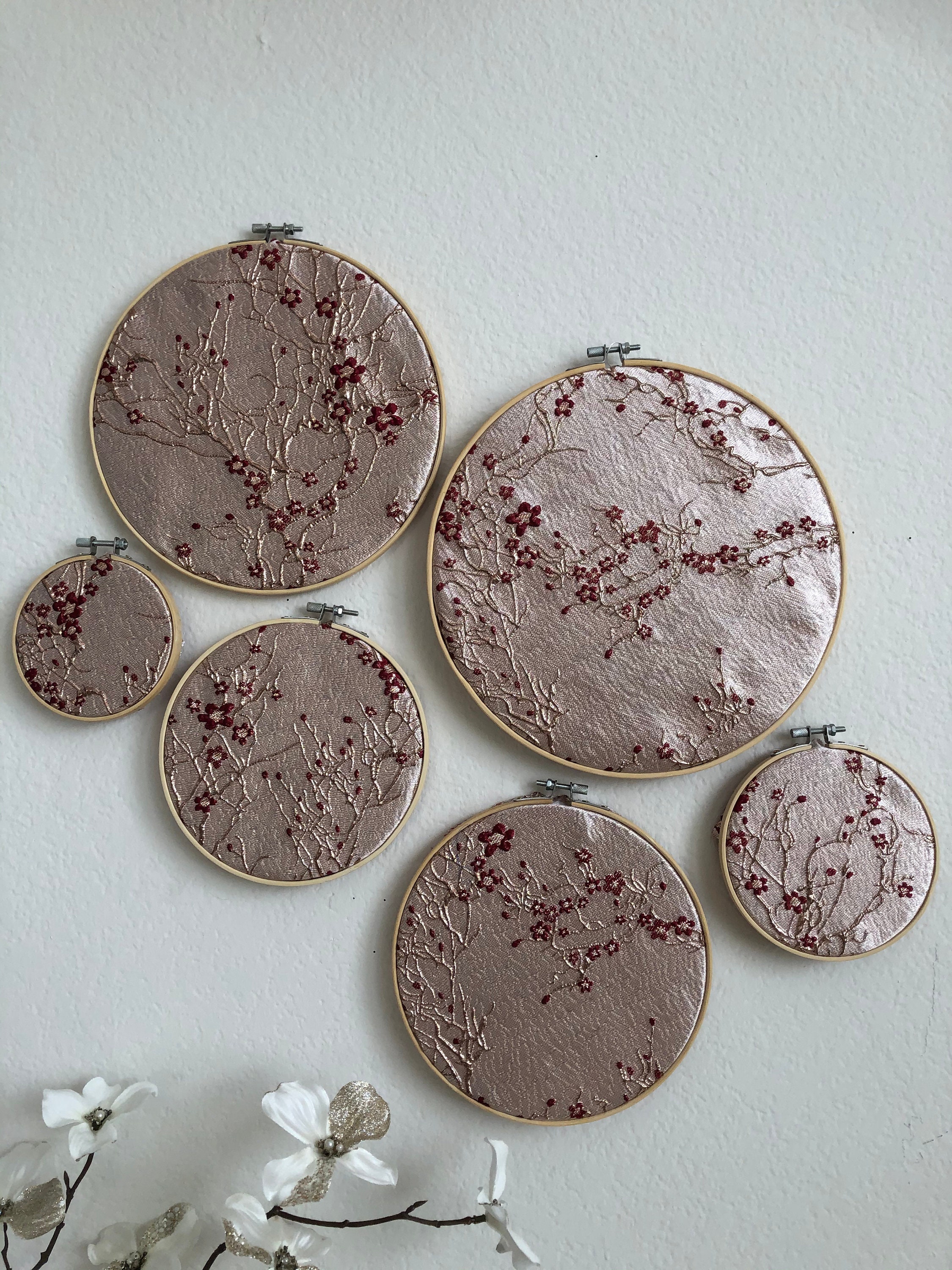 Cherry blossom wall hanging wall art wall decor cute gift Etsy