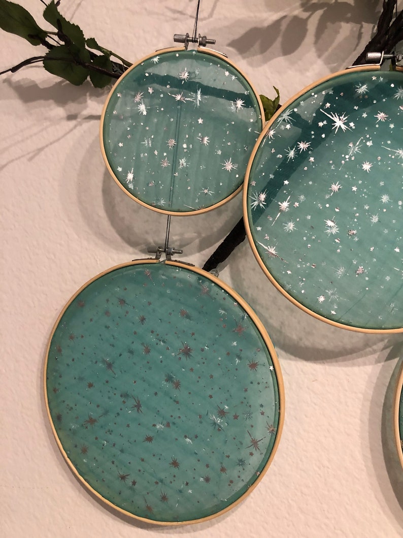 Teal Wall Art Teal Decor Wall Hangings Wall Hanging Art Etsy