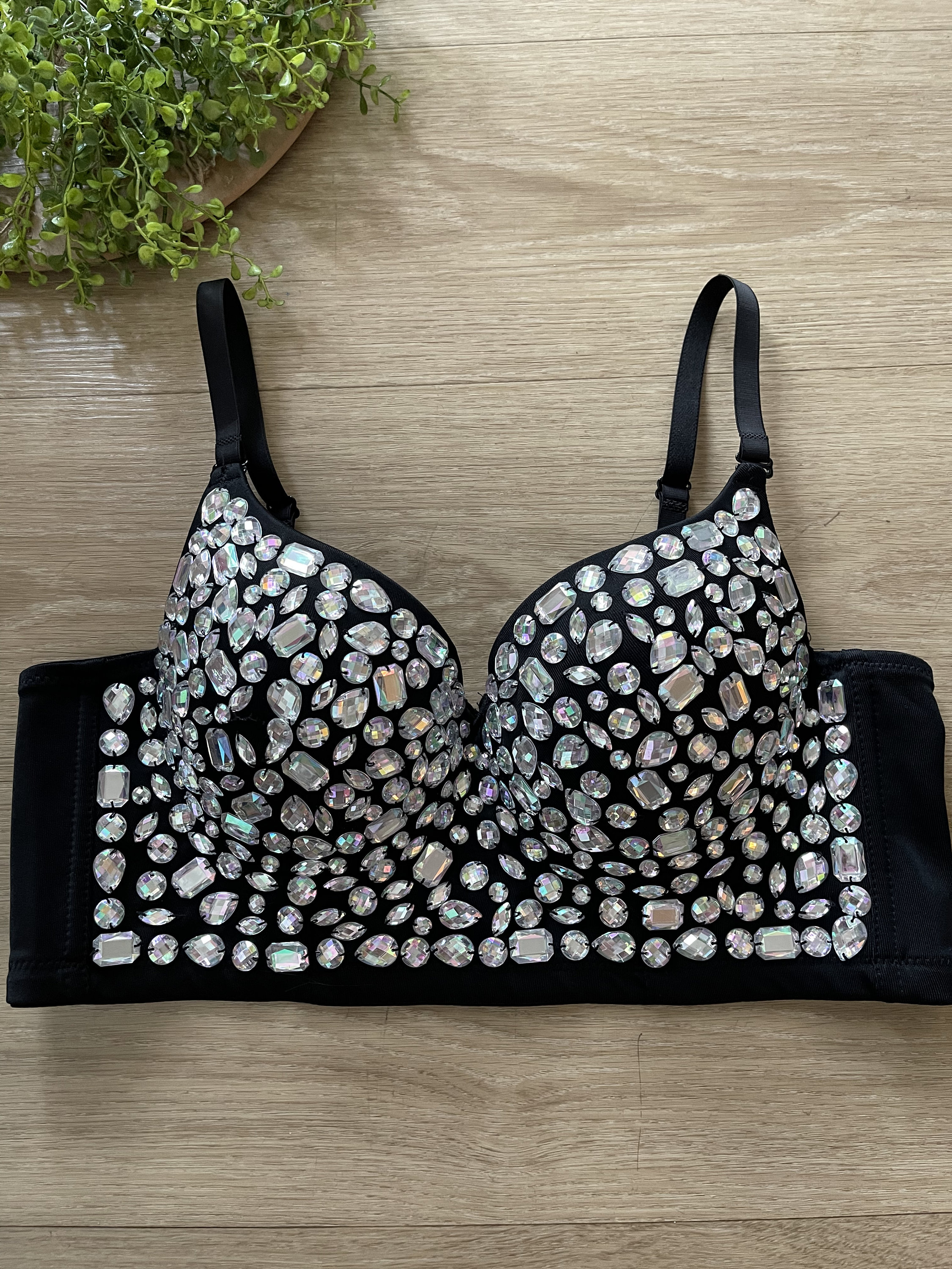 holographic bustier
