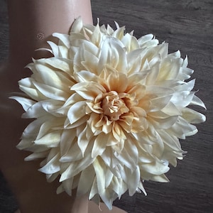 Large light  yellow flower brooch pin yellow  flower pin accessories summer yellow flower pin size 8”