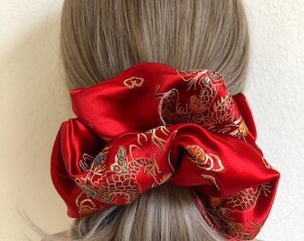draken oversized scrunchies haaraccessoires voor dames jumbo scrunchies haaraccessoire cadeaus voor moeder Moederdagcadeaus oversized scrunchies