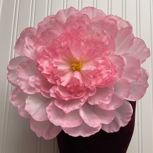 Large pink flower brooch pin big pin flower shoulder corsage women’s flower brooch pin accessories large pin flower wedding accessories